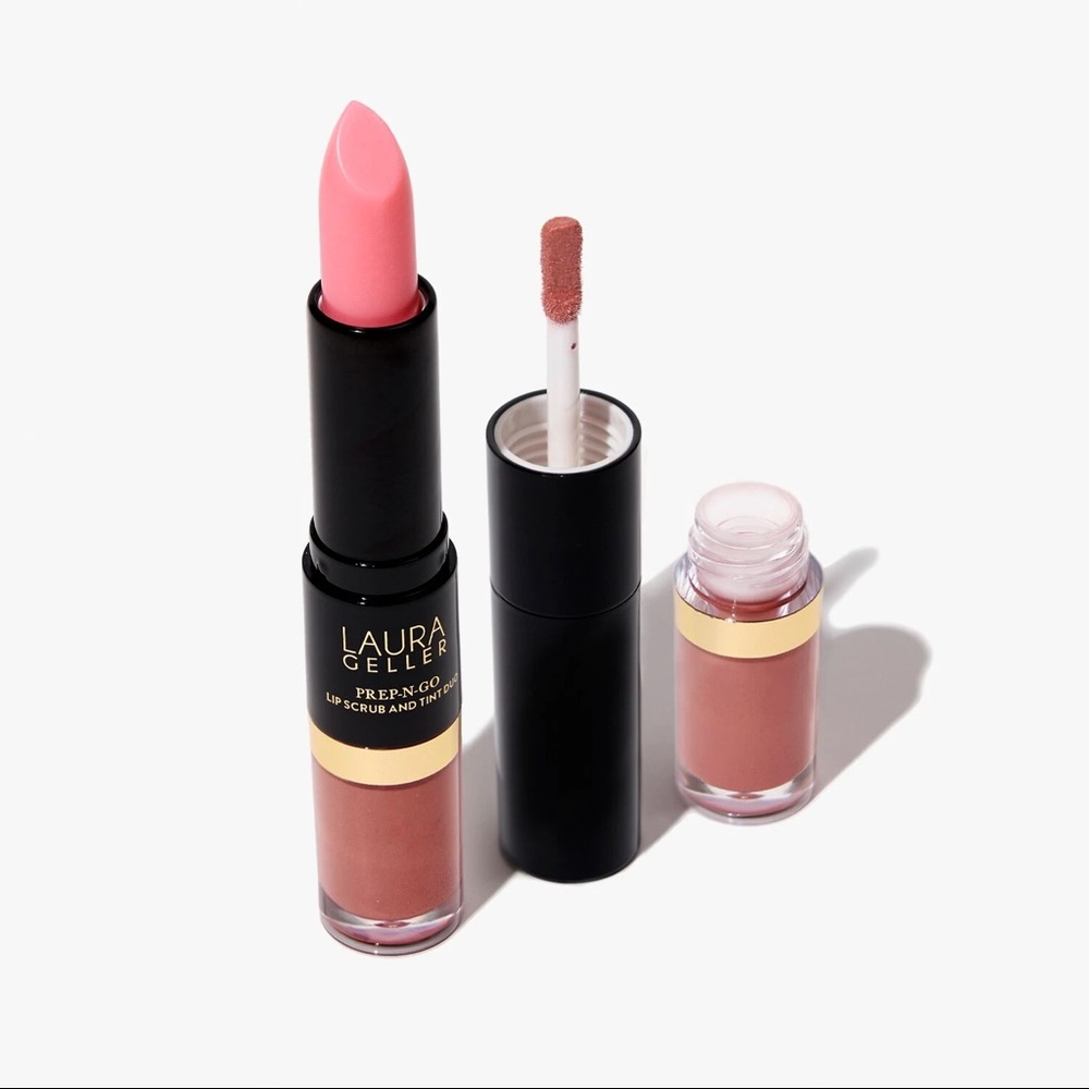 Laura Geller Prep & Go Lip Scrub and Tint